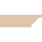 Ekena Millwork 4in. W x 6in. H x 20in. L Burlington Woodgrain TimberThane Rafter Tail, Primed Tan RFTUR04X06X20BURRCPR - alternate 5